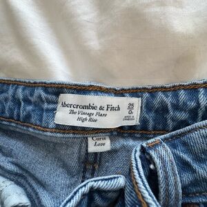 Abercrombie & Fitch Light Blue Vintage Flare High-Rise Jeans